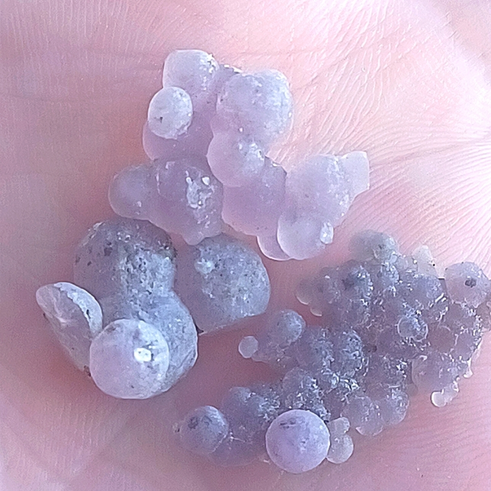 5 grams Natural Grape Agate Botryoidal Purple Chalcedony Specimen Indonesia